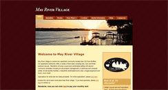 Desktop Screenshot of mayrivervillage.com