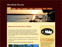 Tablet Screenshot of mayrivervillage.com